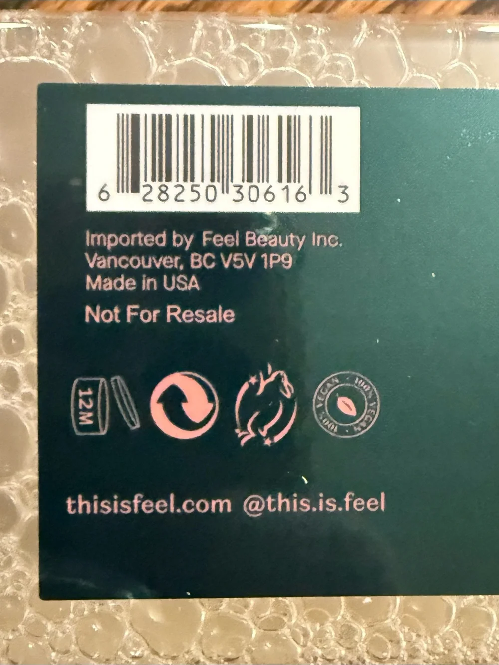 Feel Beauty Clean Skincare Duo: Hemp Cleanser + Lactic Acid Night Serum NIB